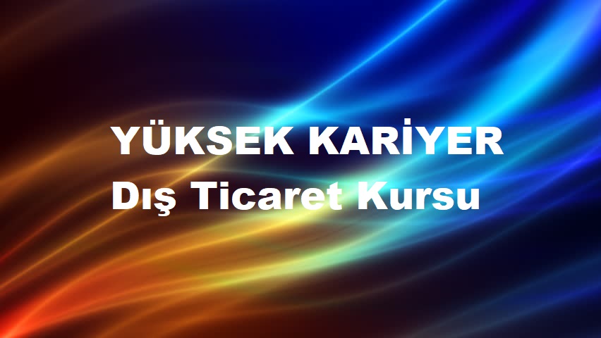 Dış Ticaret Semineri ( Online Eğitim)